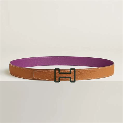 Tonight Color belt buckle & Reversible leather strap 32 mm